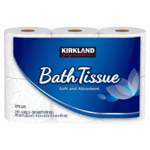 Kirkland Signature BathTissue 6 Rolls