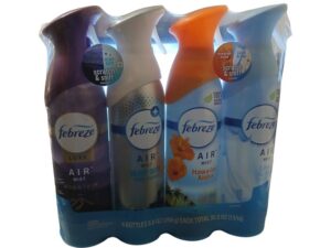 Febreze Air Freshener 4pk Mountain/Heavy Duty/Hawaiian Aloha/Linen & Sky